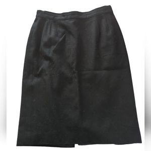 Black pencil skirt